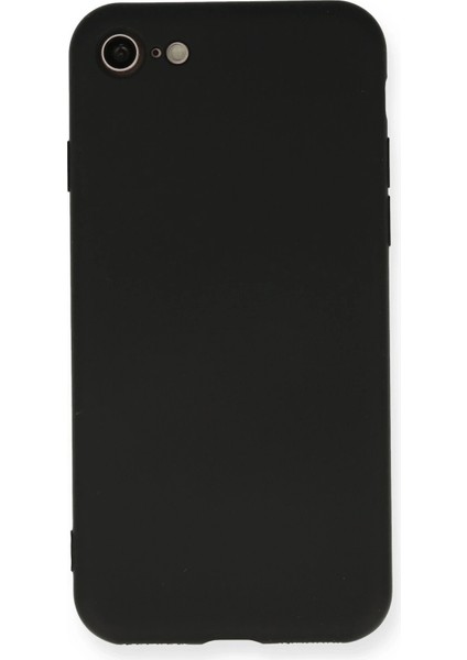 Iphone 7 Kılıf Nano Içi Kadife Silikon - Siyah Dsdrn