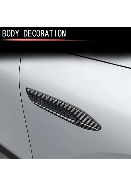 Araba Karbon Fiber Yan Kanat Amblem Kapak Trim Çıkartmalar Araba Dış Şekillendirici Yan Kanat Çamurluk Mazda Cx-60 2022+ Rhd (Yurt Dışından) modelleri