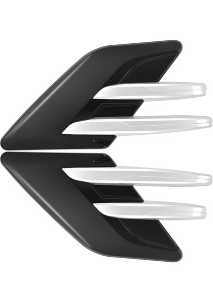 Araba Yan Hava Girişi Kaput Havalandırma Dekorasyonu Araba Yan Havalandırma Kaput Araba Kişilik Değişikliği Dış Dekorasyon Evrensel,d (Yurt Dışından)