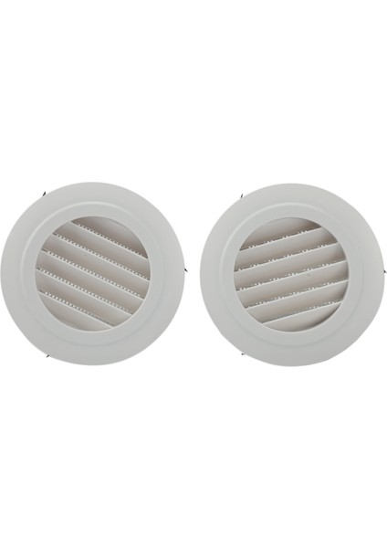 2 Parça 4 Inç Havalandırma Panjuru, Banyo Ofis Ev Için Dahili Sineklik ile Hava Izgara Kapağı (Yurt Dışından) fırsatları
