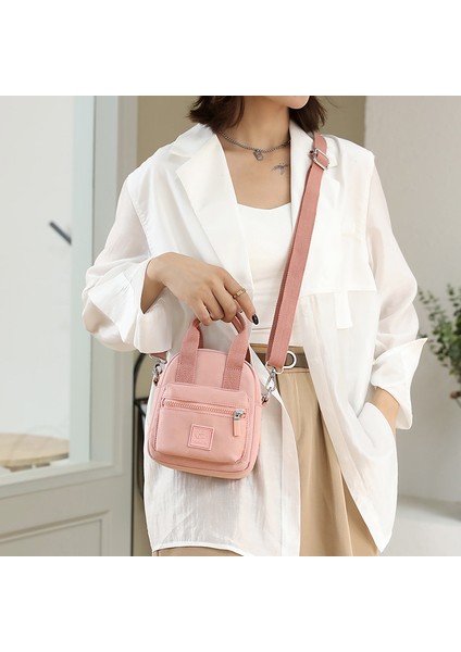 Kadın Moda Trendi Omuz Çantası Su Itici Naylon Postacı Çantası (Yurt Dışından) fiyatları