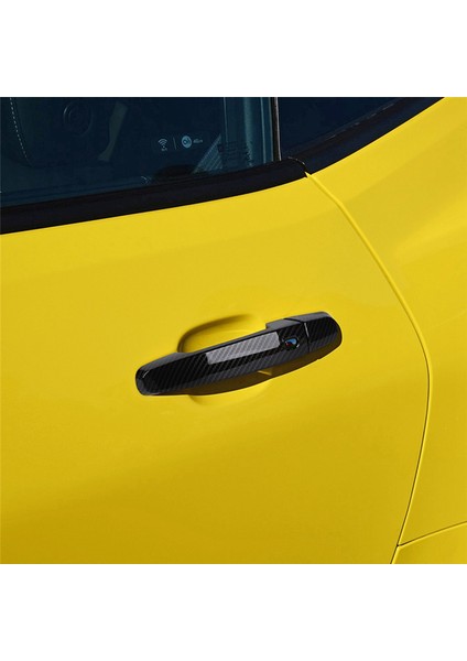 Araba Dış Kapı Kolu Kapağı Trim Dekoru Chevrolet Camaro 2016 2017 2018 2019 2020 Aksesuarları, Abs Karbon (Yurt Dışından) fırsatları