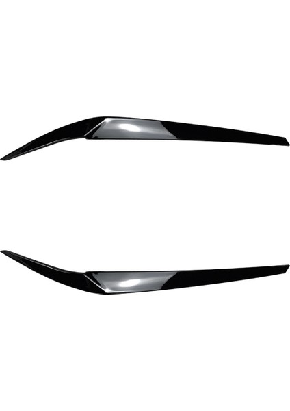 Araba Farlar Kaş Göz Kapakları Ayar Kapağı 5 Serisi G30 525I 530I 2017-2021 Araba Çıkartmaları Trim Dekorasyon B (Yurt Dışından)