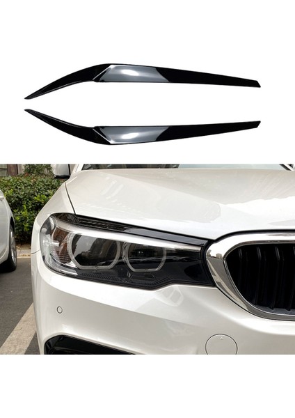 Araba Farlar Kaş Göz Kapakları Ayar Kapağı 5 Serisi G30 525I 530I 2017-2021 Araba Çıkartmaları Trim Dekorasyon B (Yurt Dışından) fırsatları