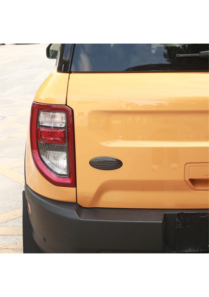 Ford Bronco/bronco Sport 2021-2023 5 Inç Kaplamalı Arka Bagaj Kapağı Oval Abd Bayrağı Amblem Kaplaması (Abs Karbon Fiber) (Yurt Dışından) fırsatları