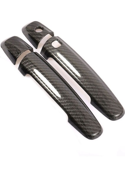 Araba Abs Karbon Fiber Kapı Kolu Kapak Krom Trim Suzuki Swift Vitara Için S-Cross 2012-2018 Araba Styling (Yurt Dışından) indirimleri