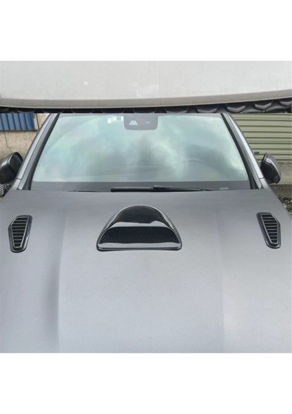 Araba Hava Akışı Girişi Kaput Kepçesi Havalandırma Bonnet Dekoratif Kapaklar Yarış Stili Kaput Havalandırma Ön Motor Kapağı Evrensel A (Yurt Dışından) indirimleri