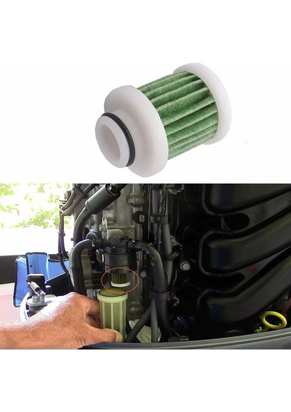 Yamaha Sierra 18-79799 F50-F115 Için 3 x Birincil Yakıt Filtresi 6D8-WS24A-00-00 (Yurt Dışından) indirimleri