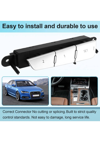 Audi A6 C8 A7 2019-2024 Için Koltuk Hafıza Ayar Düğmesi Anahtarı 4K0959769A 4k0 959 769 A (Yurt Dışından) indirimleri