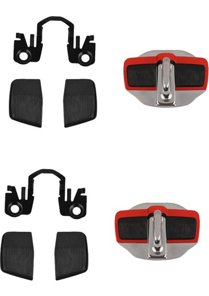 2set Araba Trd Kapı Sabitleyici Kapı Kilidi Koruyucu Mandallar Stoper Kapakları Toyota Tüm Seriler Land Cruiser Alphard (Yurt Dışından)