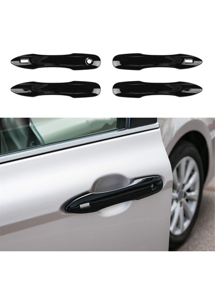 Toyota Camry 2024 2025 Aksesuarları Için Araba Dış Kapı Kolu Kapağı Döşemesi, Siyah (Yurt Dışından) modelleri