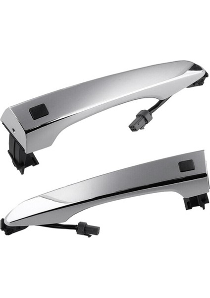 Ön Sol + Sağ Dış Dış Kapı Akıllı Anahtar Kolu Hyundai Tucson 2016-2021 82651-D3710 82661-D3710 (Yurt Dışından)