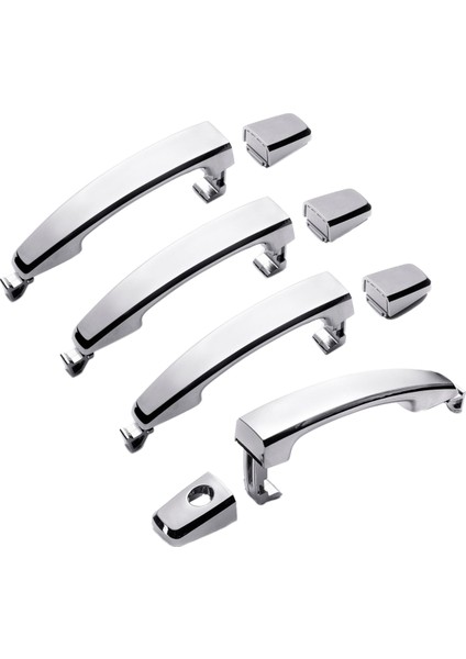 Adet Krom Abs Kapı Dış Kolu Kapakları Chevrolet Captiva Sport/aveo/saturn Vue 96468254 96468266 96468266 (Yurt Dışından)