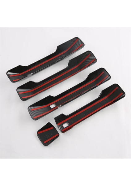 Hyundai Santa Fe Mx5 2024 Lhd Karbon Fiber Araba Dış Kapı Kolu Kapağı Trim Aksesuarları, Dokunmatik Sürüm (Yurt Dışından) fiyatları