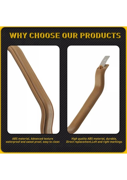 1 Çift Araba Iç Ön Kapı Paneli Çekme Kolu Jeep Wrangler Yj 1987-1995 YJ55009801KS (Yurt Dışından) indirimleri