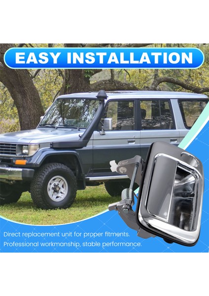 Toyota Land Cruiser 80 LC80 FZJ80 4500 1991-1997 Ön Sol Araba Dış Kapı Kolu 69220-60010 (Yurt Dışından) fırsatları