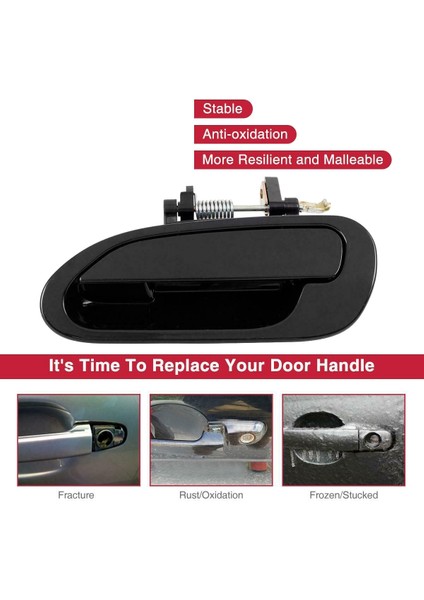 Honda Accord 98-02 72680S84A01ZF Için Araba Arka Sol Dış Kapı Kolu (Yurt Dışından) indirimleri