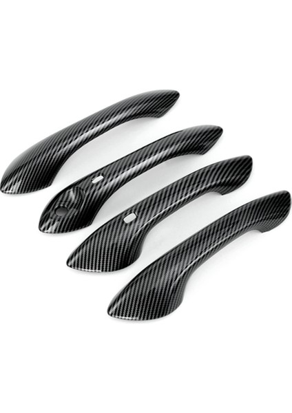 Araba Dış Kapı Kolu Kapak Trim Için Chevrolet Trax Arayıcı 2023 2024 Aksesuarları (Abs Karbon Fiber) (Yurt Dışından)