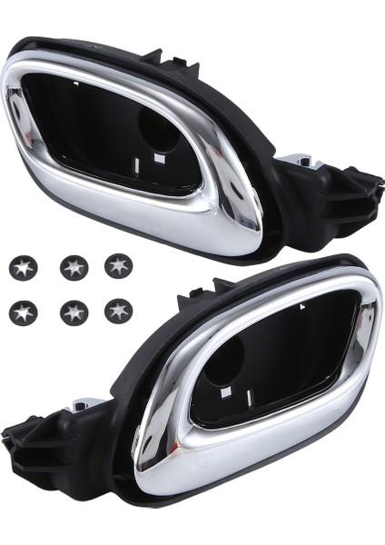 Araba Sol ve Sağ Taraf Krom Kapı Iç Açık Kolu 2010-2015 Chevy Camaro 20955311 20955302 Için Uygun (Yurt Dışından)