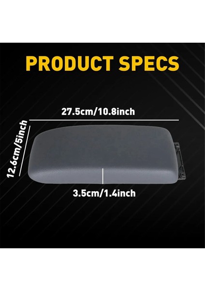 5890535040B0 Toyota Tacoma 1995-2000 4runner 1996-1998 Gri Için Araba Orta Konsol Kol Dayama Kapağı (Yurt Dışından) fırsatları