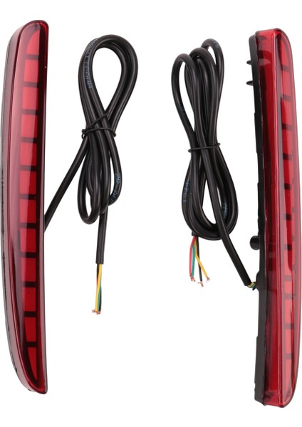 Honda Civic 2017-2018 Tip R Hatchback LED Fren Lambası Arka Tampon Reflektör Sürüş Sis Lambası (Yurt Dışından)