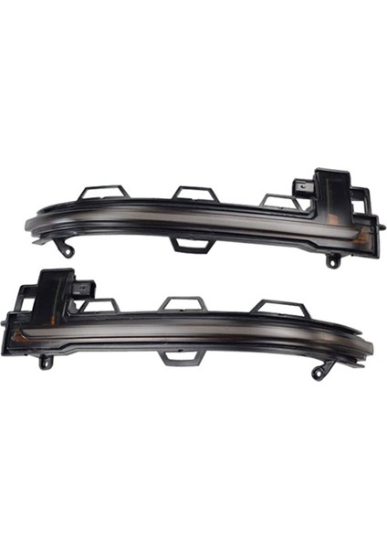 1 Çift Araba Dikiz Yan Ayna LED Dinamik Dönüş Sinyal Işığı Bmw X3 X4 X5 X6 X7 G01 G02 G05 G07 2018-2020 Göstergesi (Yurt Dışından)