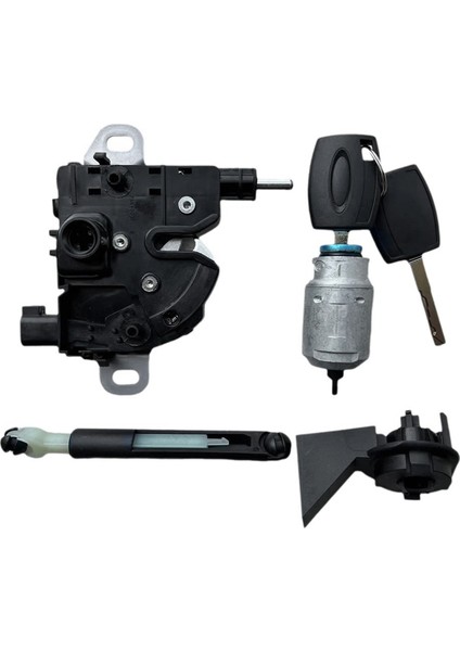 Araba Kaputu Kaput Açma Kilidi Tamir Takımı 2 Anahtarlı Mandal 4M5AA16B970 Ford Focus Mk2 2004-2012 1355231 4895285 (Yurt Dışından)
