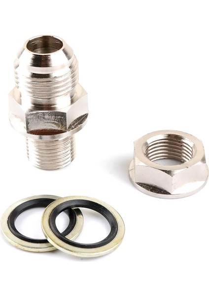 AN10 10AN Kendin Yap Turbo Evrensel Yağ Karteri / Yağ Karteri Dönüş Drenaj Adaptörü Için Kullanım Tapa Bağlantısı Kaynak Yok (Yurt Dışından)