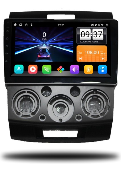 Ford Ranger 2006-2011 Arası 8-128 GB Multimedya Navigasyon