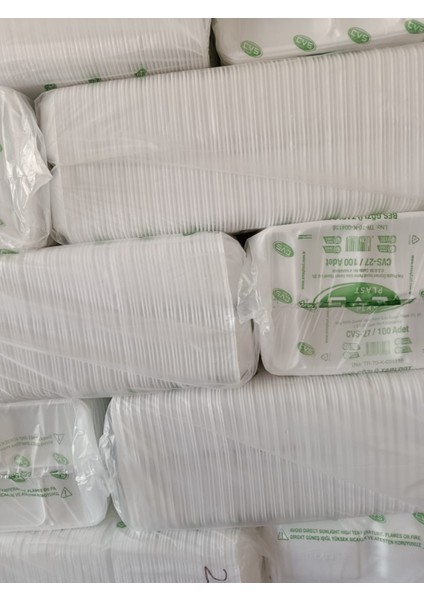 Beş Gözlü Köpük Tabak 100LÜ fiyatları