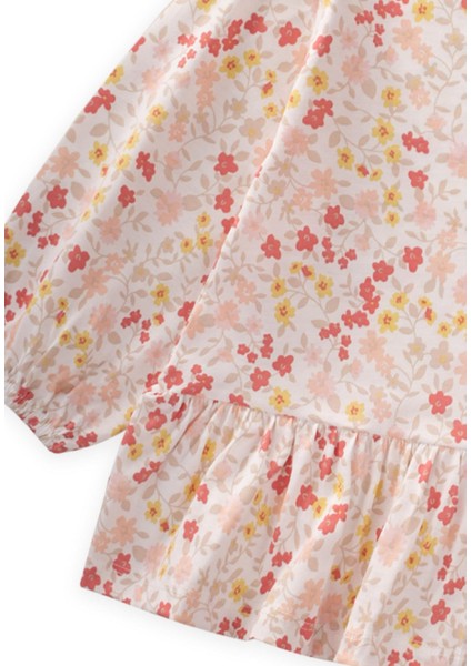 Desenli Uzun Kollu T-Shırt Takım 1-8 Yaş Ekru modelleri