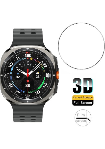 Samsung Galaxy Watch Ultra 47MM Temperli Cam Ekran Koruyucu Çizilmez Saat Filmi Için 3 Adet (Yurt Dışından) fiyatları