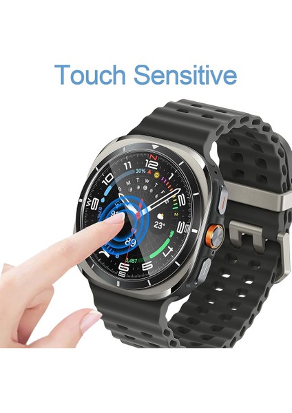 Samsung Galaxy Watch Ultra 47MM Temperli Cam Ekran Koruyucu Çizilmez Saat Filmi Için 3 Adet (Yurt Dışından) indirimleri