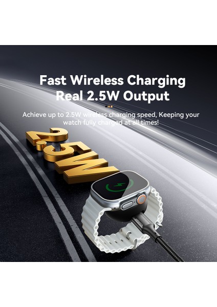 Essager Apple Watch Manyetik Kablosuz Şarj Cihazı Type-C Dişi Portlu Şarj Istasyonu (Yurt Dışından) fırsatları