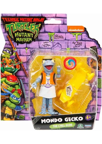 Tmnt Ninja Turtles Aksiyon Figürleri TU805100 Mondo Gecko modelleri