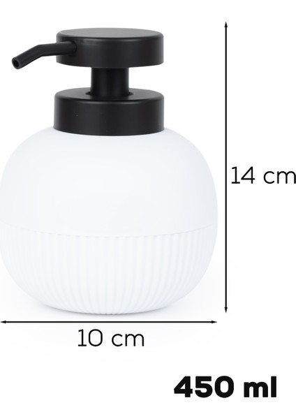 3119 Banyo ve Mutfak Sıvı Sabunluk 450ML Beyaz modelleri