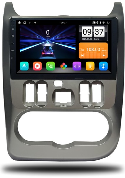 Medyamagic Dacia Stepway 2008-2012 Arası 4-32 GB Multimedya Navigasyon