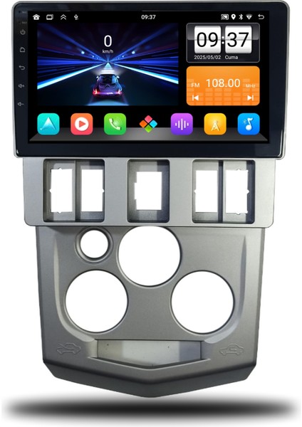 Medyamagic Dacia Logan 2004-2008 Arası 6-128 GB Multimedya Navigasyon