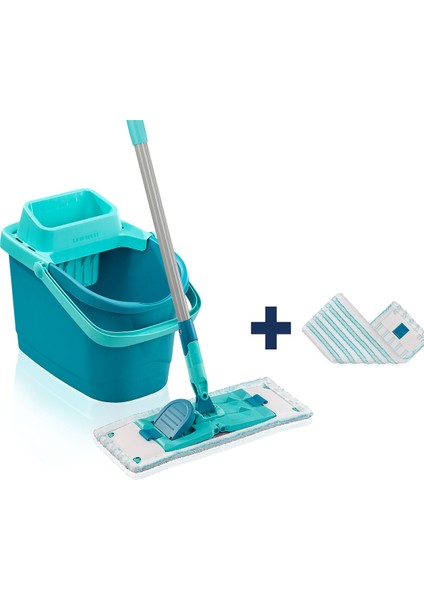 Power Clean Zemin Silecek Seti M + Micro Duo Mop