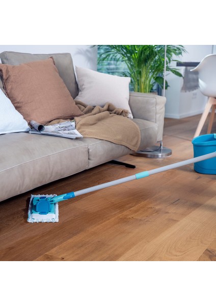Power Clean Zemin Silecek Seti M + Micro Duo Mop fırsatları