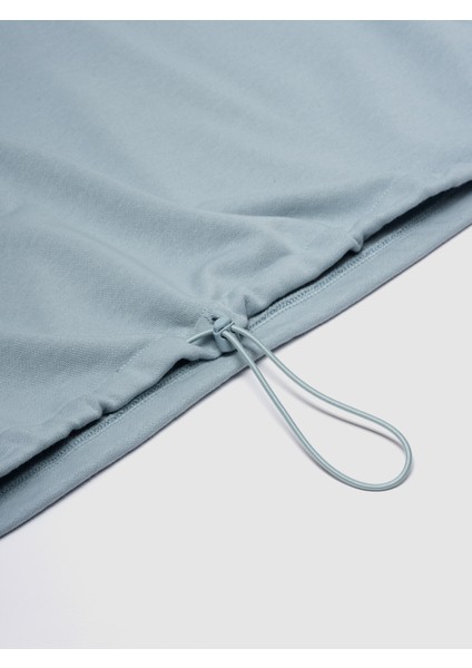 Kadın Açık Mavi Vintagesoft Gap Logo Bungee Sweatshirt modelleri