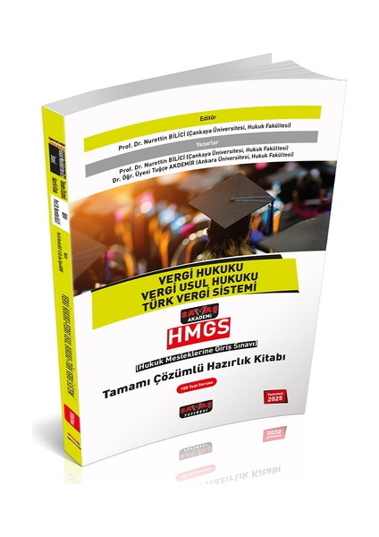 Hmgs Vergi Hukuku Vergi Usul Hukuku Tvs Tamamı Çözümlü Hazırlık Kitabı Savaş Yayınları 2025