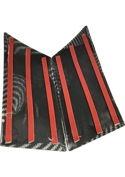 Karbon Fiber Desenli Araba Ön Tampon Yan Ayırıcı Spoiler (Yurt Dışından) modelleri
