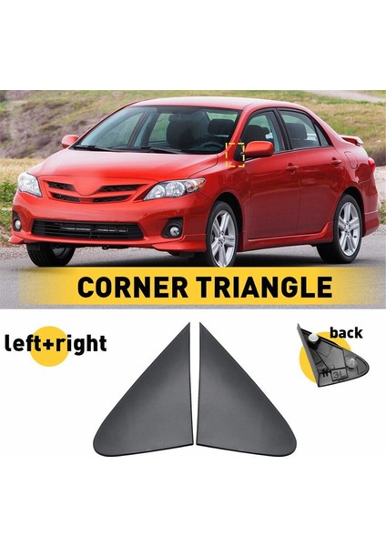 08-13 Için 1 Çift Ön Direk Üçgen Plaka (Yurt Dışından) indirimleri