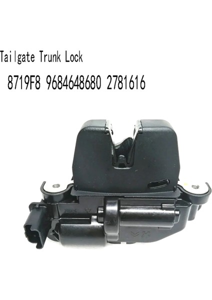 Araba Arka Kapı Kilidi Bagaj Kilidi 3008 Için (Yurt Dışından)