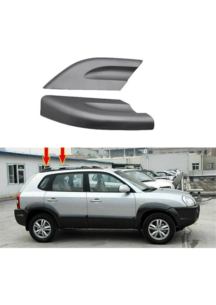 1 Çift Arka Tavan Bagaj Rafı Kapağı 87298-2E000 2005-2009 Için (Yurt Dışından) fırsatları