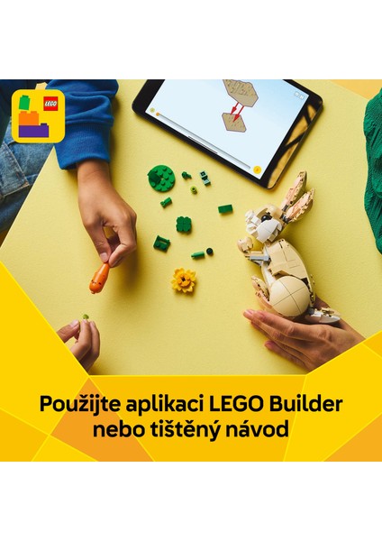® Creator 3’ü 1 Arada Sevimli Tavşan 31162 - 8 Yaş & Üzeri Çocuklar için Yaratıcı Oyuncak Yapım Seti (326 Parça)