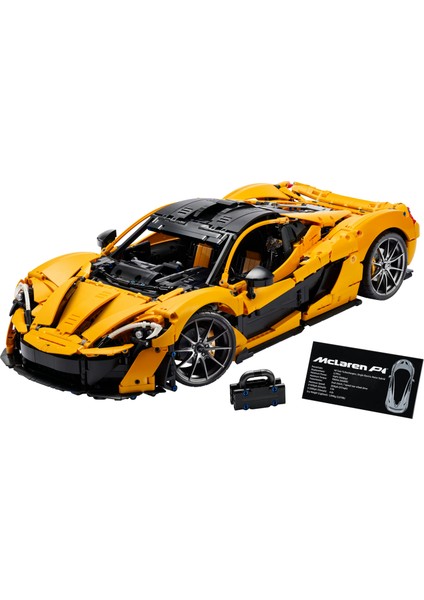 ® Technic McLaren P1™ 42172 - Yetişkinler için Koleksiyonluk Yaratıcı Model Yapım Seti (3893 Parça) fiyatları