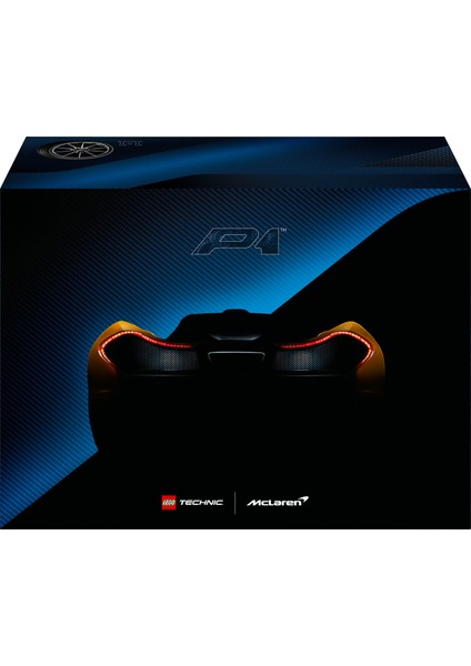 ® Technic McLaren P1™ 42172 - Yetişkinler için Koleksiyonluk Yaratıcı Model Yapım Seti (3893 Parça) modelleri