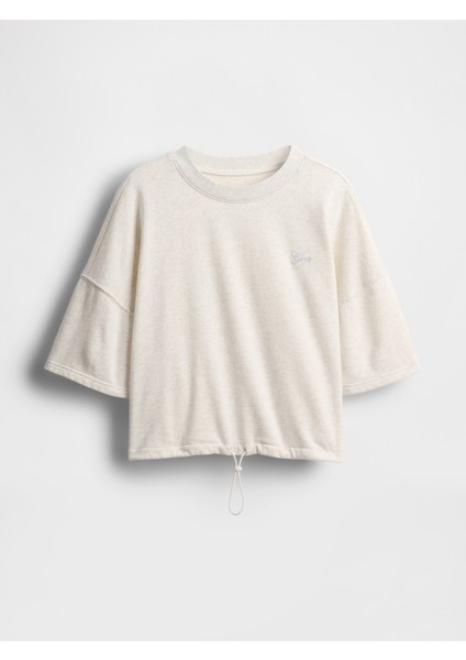 Kadın Kırık Beyaz Vintagesoft Gap Logo Bungee Sweatshirt fiyatları